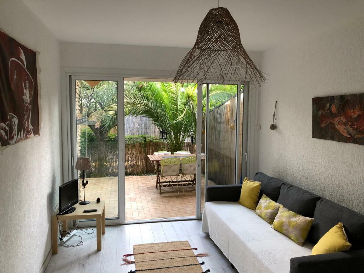**** Beau T2 De 40 M2, Jardin De 70M2, Au Calme, A 50 Metres De La Plage Le Pradet Bagian luar foto